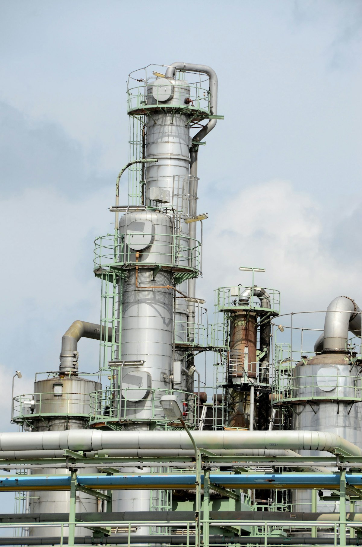 Industrial processing plant