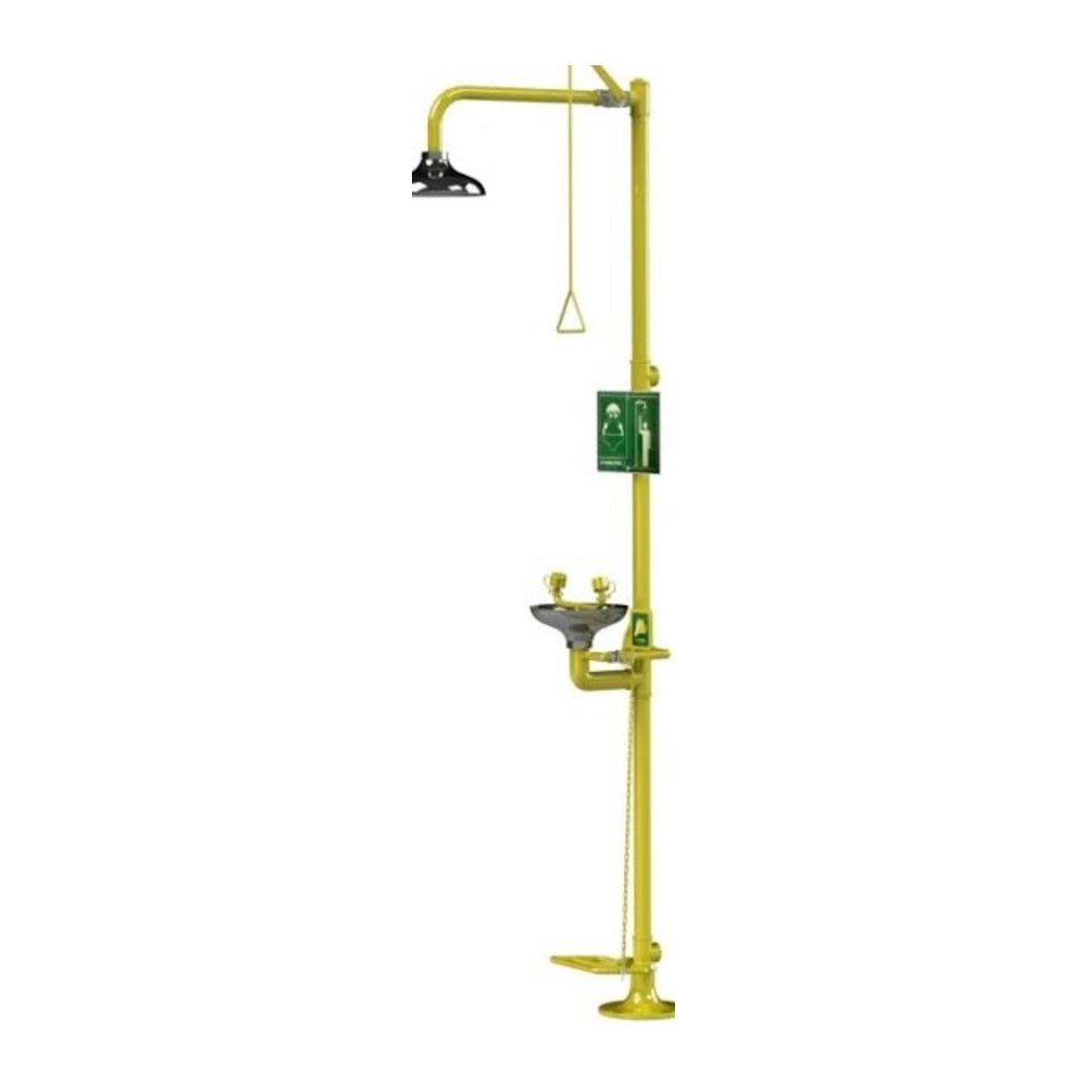 Combination Safety Shower & Eyewash
