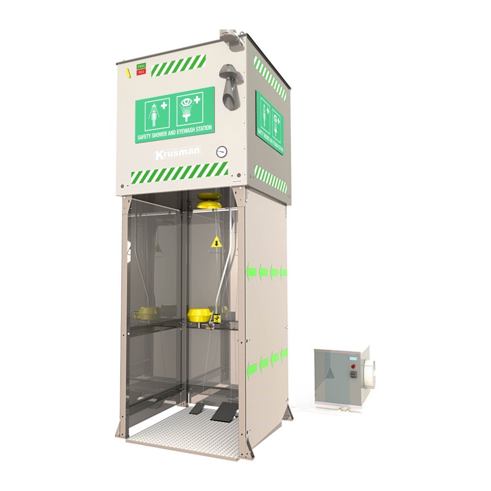 Tank Shower System with Chiller