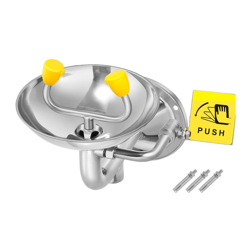 Wall-Mounted Eyewash
